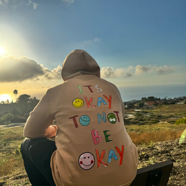 Not Okay Hoodie (Brown)
